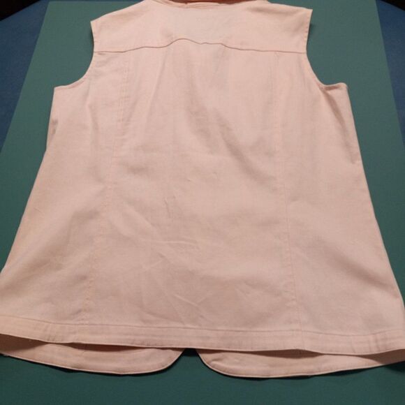 Quacker Factory Pink Embellished Vest - Picture 5 of 5